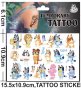 Блуи и Бинго Bluey and Bingo Tattoo татос татуировка временна детска татоси детски татоси татуси, снимка 2