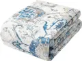 Винтидж пътека TOPICK, 60 x 300 см, противоплъзгаща пътека с къс косъм, ориенталски ретро дизайн, снимка 5