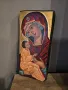 Стара голяма икона Богородица , снимка 1
