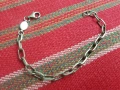 Сребърна гривна верижка ITALY , снимка 1
