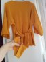 Дамска блуза цвят горчица размер 44/46, снимка 5
