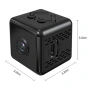 Мини камера с Wi-fi X9, HD, Батерия 230 mAh, Нощно виждане, снимка 3