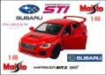Subaru WRX STI 2017 Maisto - Мащаб 1:40 , снимка 1
