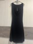 Черна къса рокля с гол гръб размер S/M, снимка 1 - Рокли - 42864708