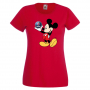 Дамска тениска Mickey Mouse SAAB .Подарък,Изненада,, снимка 9