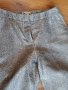 Сребрист панталон H&M p34, снимка 3