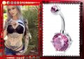 Пиърсинг обица за пъп piercing, снимка 7