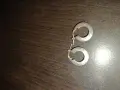 Дамски сребърни обеци, снимка 2