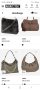ABRO естествена кожа черна чанта,тип торба( от 195€ до 400€  в интернет сайтове), снимка 13
