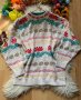 Цветен пуловер, снимка 1 - Блузи с дълъг ръкав и пуловери - 38285734