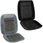 Масажор - протектор за седалка Mercado Trade, За кола, Черен и Сив, снимка 1