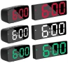LED Часовник с Температура и Дата.Светещ Дигитален Будилник.ЛЕД Светещи Настолни Часовници.Будилници, снимка 2