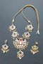 Индийски традиционни бижута колие и обеци- 1-Р, снимка 2