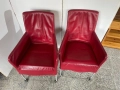 Два кожени стола, снимка 2