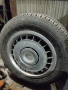 желязна джанта с гума от БМВ Е36, снимка 1 - Гуми и джанти - 44657758