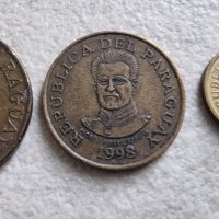 Монети . Парагвай.  1 , 50 , 100 ,500  гуарани. 4 бройки, снимка 9 - Нумизматика и бонистика - 42618001