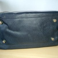 Черна чанта Trussardi jeans , снимка 2 - Чанти - 38888097