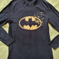 Блуза Батман с дълъг ръкав М, снимка 1 - Блузи - 38289626