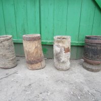 стара дървена чутура чутора  от бреза, снимка 1 - Антикварни и старинни предмети - 29140278