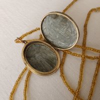 Пандетив, медальон мътерял дубле със позлата, снимка 11 - Антикварни и старинни предмети - 42915350