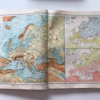Атлас на света, география на търговията, 1907 г., Германия, снимка 6 - Антикварни и старинни предмети - 31293966