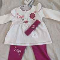 Комплект блузка клин и лента за глава , снимка 1 - Комплекти за бебе - 40317479