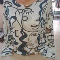 Блузка с ангора , снимка 2 - Блузи с дълъг ръкав и пуловери - 42469567