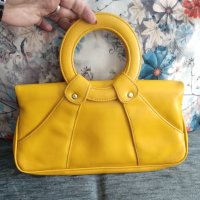 Уникална винтидж чанта / жълта чанта , снимка 2 - Чанти - 42603958