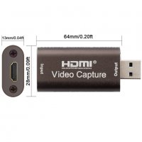 Кепчър карта USB 3.0 флашка 4K аудио видео HDMI USB capture card, снимка 8 - USB Flash памети - 31889073