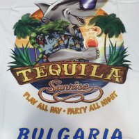 Нова мъжка тениска с трансферен печат TEQUILA SUNRISE, България, Текила, Акула, снимка 6 - Тениски - 29891294
