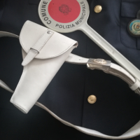 Италианска полицейска униформа, снимка 5 - Антикварни и старинни предмети - 44729228