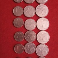 1,2 и 5 евро цента/лепта / Гърция, снимка 4 - Нумизматика и бонистика - 44369900