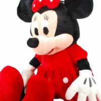 Играчка Minnie and Mickey - Disney, Плюшена, Червена рокля, 30 см, снимка 3 - Плюшени играчки - 37092896