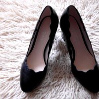 Черни обувки 37 номер, снимка 2 - Дамски елегантни обувки - 31783367