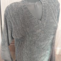 Мъжки пуловер в сиво - ХЛ - 8,00лв., снимка 3 - Пуловери - 30458305