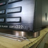 Sony CDP X 222 ES, снимка 6 - Ресийвъри, усилватели, смесителни пултове - 30806293