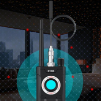 K18S Професионален Детектор за Камери GPS Сигнал Радио Тракер GSM Аудио Бъг 1MHz-8000MHz Магнитомер, снимка 6 - Комплекти за видеонаблюдение - 44668126
