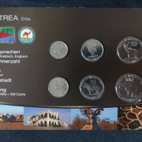 Комплектен сет - Еритрея 1991 , 6 монети, снимка 1 - Нумизматика и бонистика - 44479763