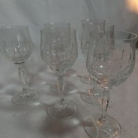 Кристални чаши 6 броя , снимка 7 - Чаши - 35456579