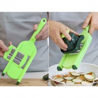 НОВО! Ренде Genius Nicer Dicer Speed light 5 части, снимка 7 - Аксесоари за кухня - 38572700