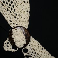 Ръчно плетен на една кука шал /плетиво подарък hand made/, снимка 9 - Шалове - 35141588