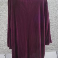 4XL Нова  туника фризе в бордо , снимка 5 - Туники - 34299269