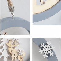 Коледни дървени орнаменти за украса , снимка 5 - Декорация за дома - 30065883