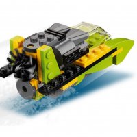 Конструктор 3 в 1 Lego Creator - Приключение с хеликоптер (3, снимка 4 - Конструктори - 37677013