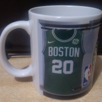 Уникална Баскетболна фен чаша с име и номер на Бостън Селтикс!Boston Celtics!, снимка 2 - Баскетбол - 30035126