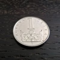 Монета - Чехия - 1 крона | 1993г., снимка 2 - Нумизматика и бонистика - 29305287