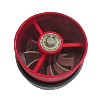 Турбо вентилатор за въздуховод, червен, снимка 2 - Аксесоари и консумативи - 33702823