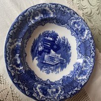 Над 100 годишни чиния и каничка /Синя магия за дълголетие, снимка 3 - Антикварни и старинни предмети - 44287339