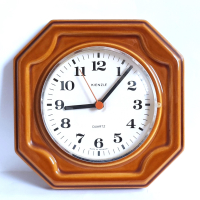 KIENZLE – НЕМСКИ порцеланов часовник стенен порцелан , снимка 1 - Други ценни предмети - 44717168