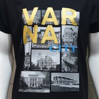 Нова мъжка тениска с трансферен печат България, Варна CITY, снимка 7 - Тениски - 29889582
